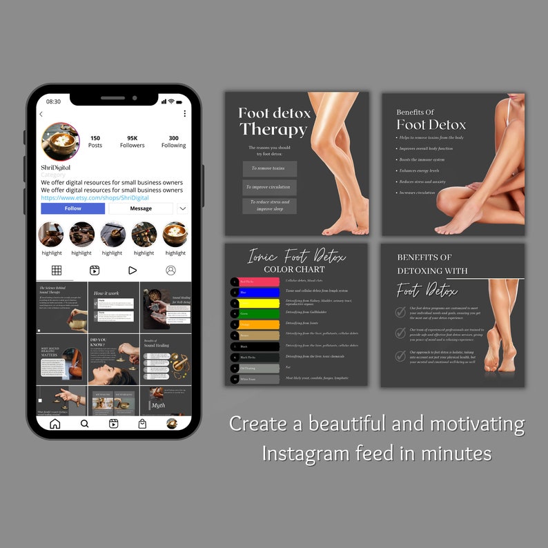 Sound Healing Social Media Templates