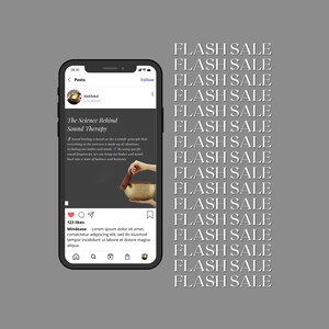 Sound Healing Social Media Templates