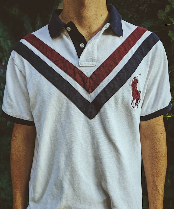 Ralph Lauren Vintage Chevron Polo