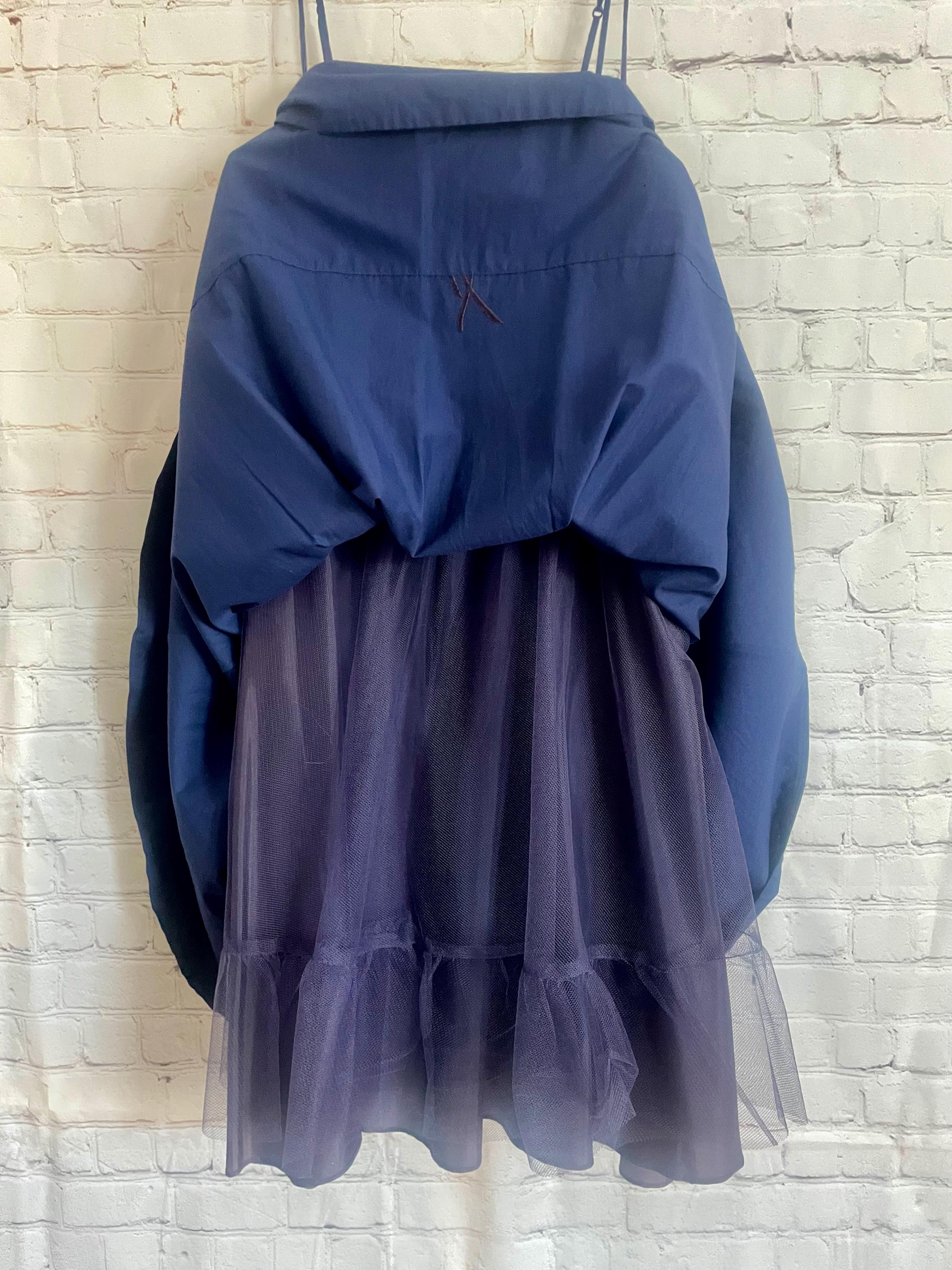 Betsey Johnson Fit and Flare Floral Applique Navy Cotton Dress - Etsy