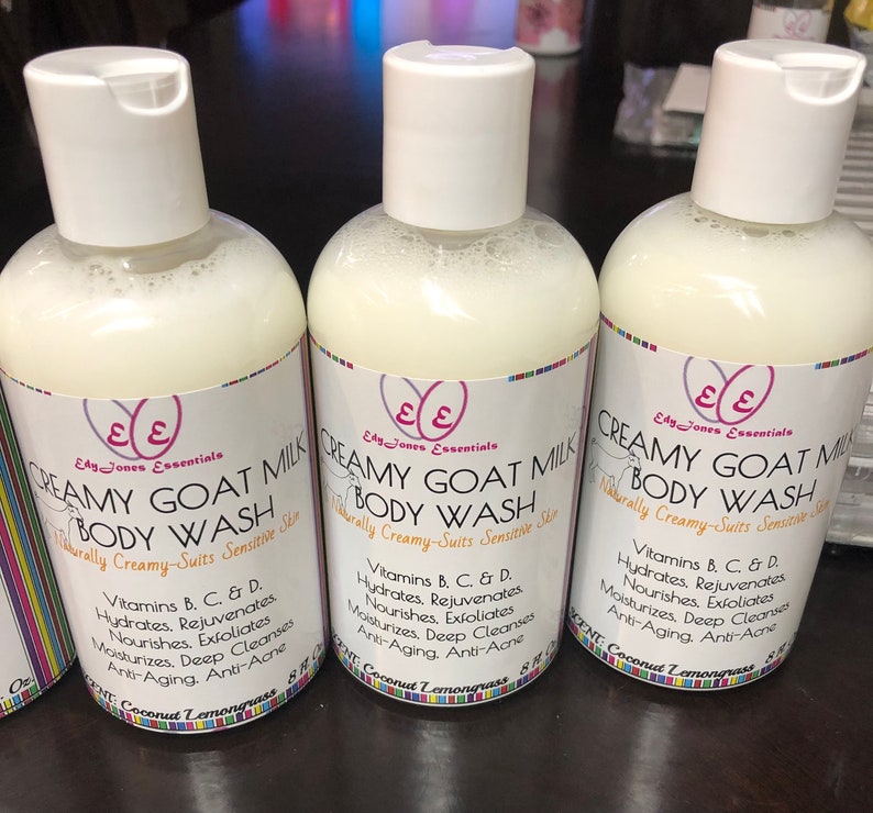 Creamy GOAT MILK Body Wash Etsy