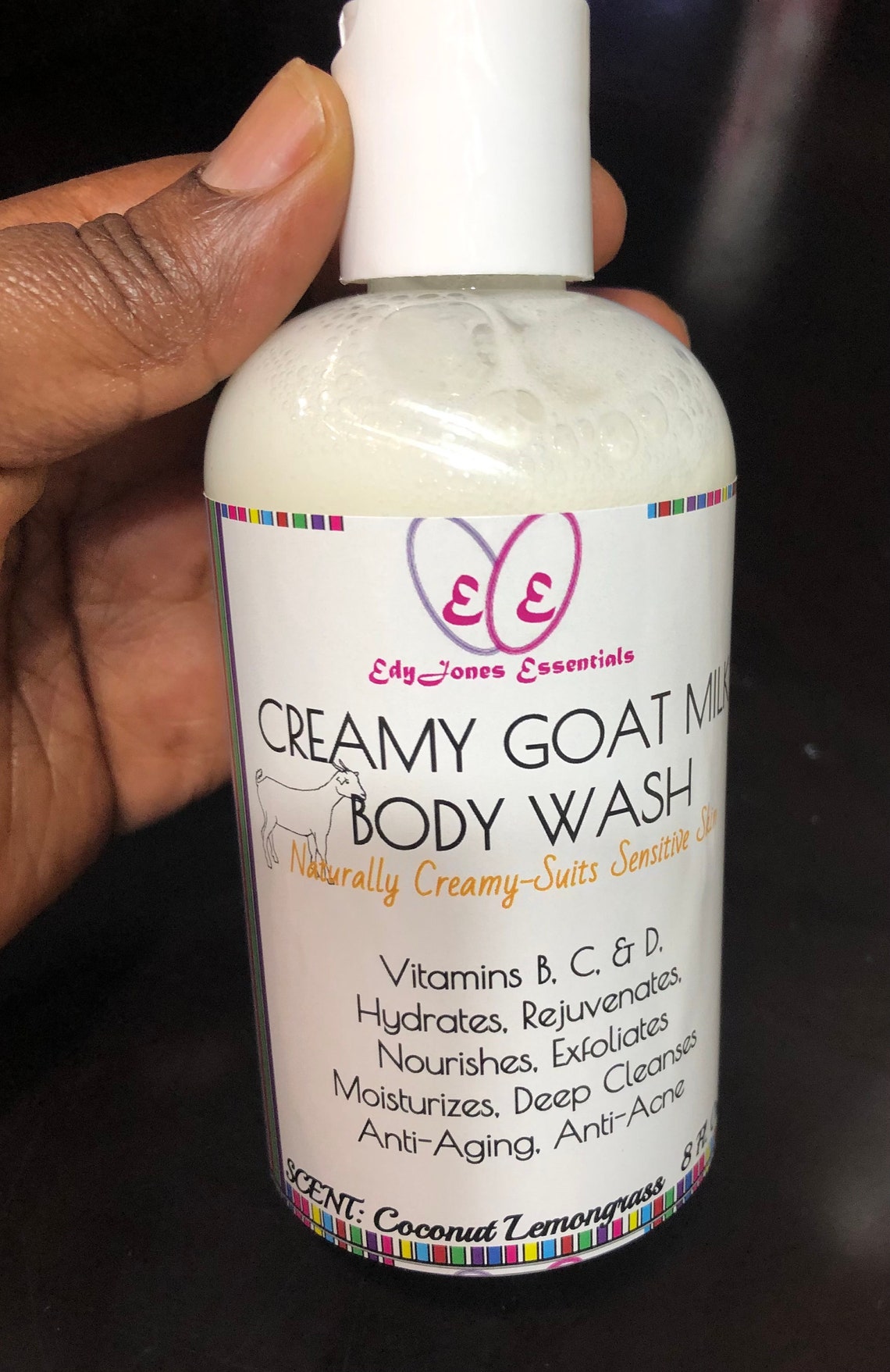 Creamy GOAT MILK Body Wash Etsy