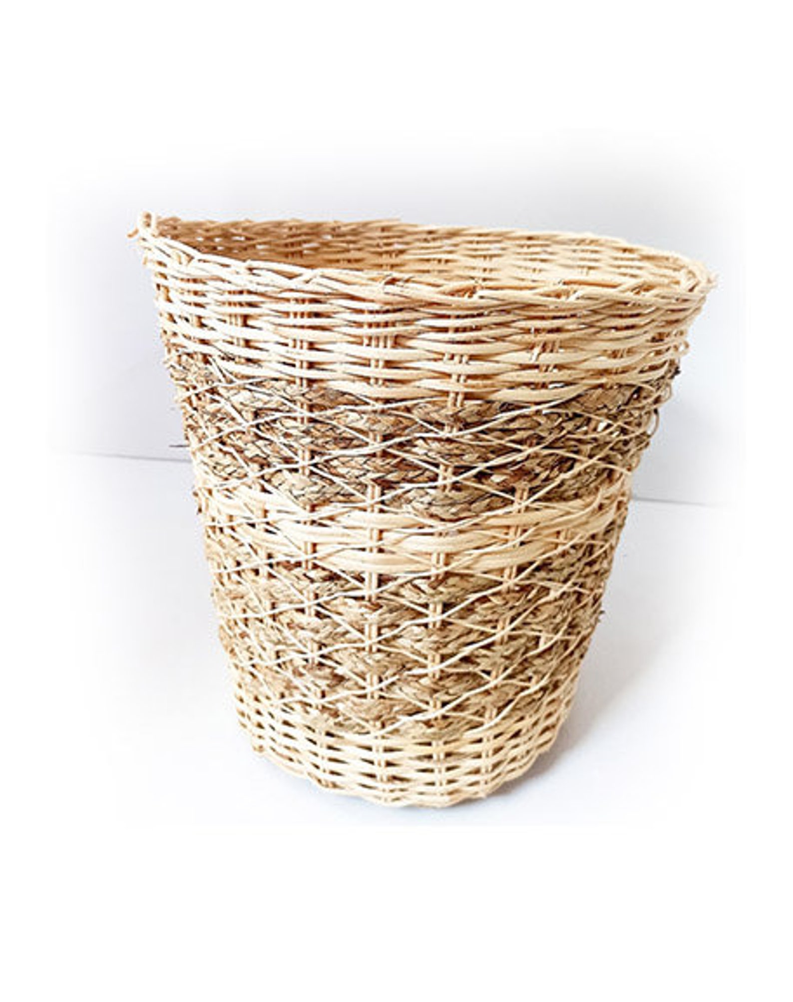 Reed Embossed Dustbin Garbage Storage Cane Products Etsy
