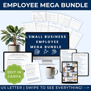 Employee Forms, Small Business Employee Packet, Employment Application, New Hire Checklist, Onboarding and Integration, Work Schedule, EB01