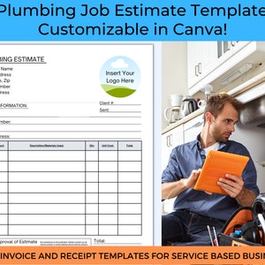 Plumbing Estimate, Plumbing Business Templates, New Home Plumbing Estimate, Plumbing Maintenance, Plumbing Company, Plumbing Service Quotes