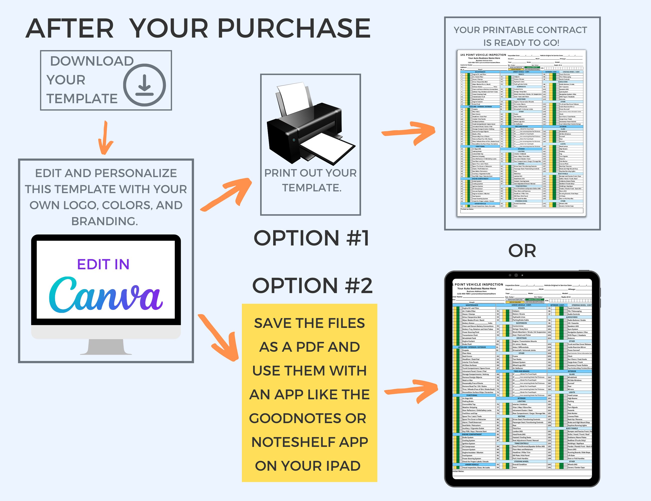 Comprehensive Vehicle Inspection Checklist, 141 Point Vehicle Comprehensive Vehicle Inspection Checklist, 141 Point Vehicle