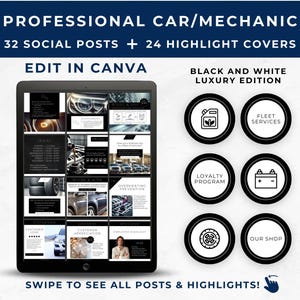 Mechanic Social Media, Instagram Template Car, Vehicle Information, Auto Dealership, Automotive Posts, Car Repair Shop, Service Department