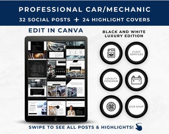 Mechanic Social Media, Instagram Template Car, Vehicle Information, Auto Dealership, Automotive Posts, Car Repair Shop, Service Department