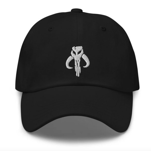 Mythosaur Embroidered Hat - "Dad Hat" Style - Over 30 Colors - Theme Park Hat - Galaxy's Edge - The Force Awakens - Mandalorian - Star Wars