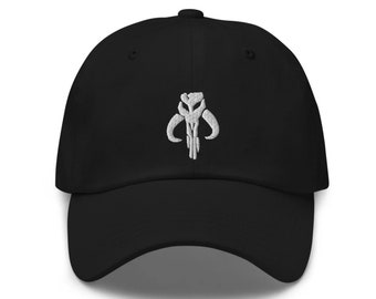 Mythosaur Embroidered Hat - "Dad Hat" Style - Over 30 Colors - Theme Park Hat - Galaxy's Edge - The Force Awakens - Mandalorian - Star Wars