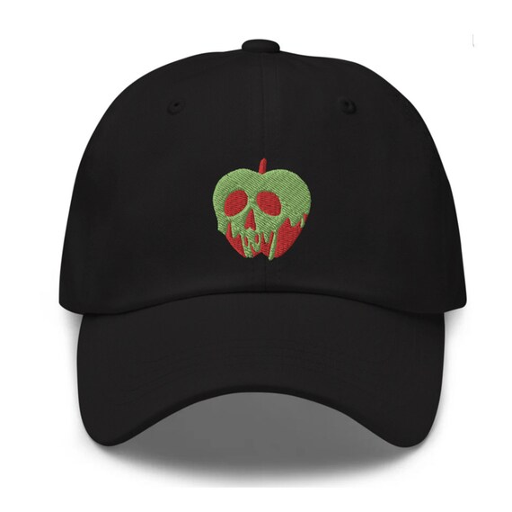 Snow White poison Apple Embroidered Hat 