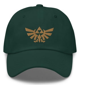 Royal Crest Embroidered Hat - "Dad Hat" Style - 6 Colors - Video Game Hat - Retro Game Hat - 90s Nostalgia