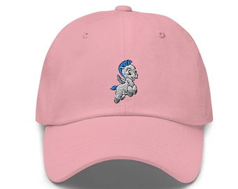 Hercules &quot;Baby Pegasus&quot; Embroidered Hat - &quot;Dad Hat&quot; Style - Over 30 Colors - Theme Park Hat