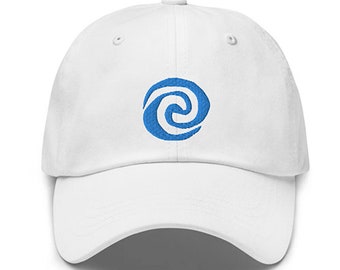 Moana "Swirl" Embroidered Hat - "Dad Hat" Style - Over 30 Colors - Theme Park Hat - Moana Hat - Women's Magical Gift