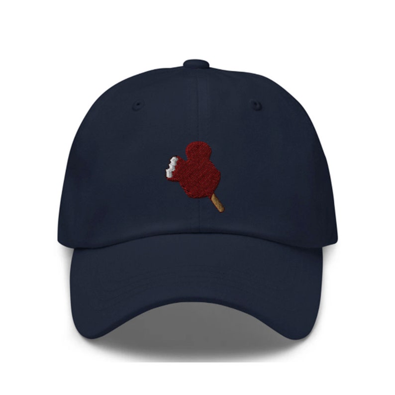 Mickey Ice Cream Bar Embroidered Hat Dad Hat Etsy