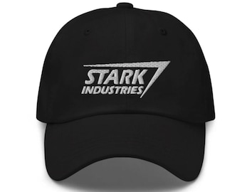 Stark Industries Embroidered Hat - "Dad Hat" Style - Over 30 Colors - Avengers Hat