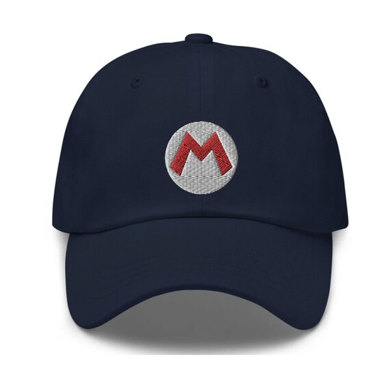 Mario Symbol Embroidered Hat dad Hat 