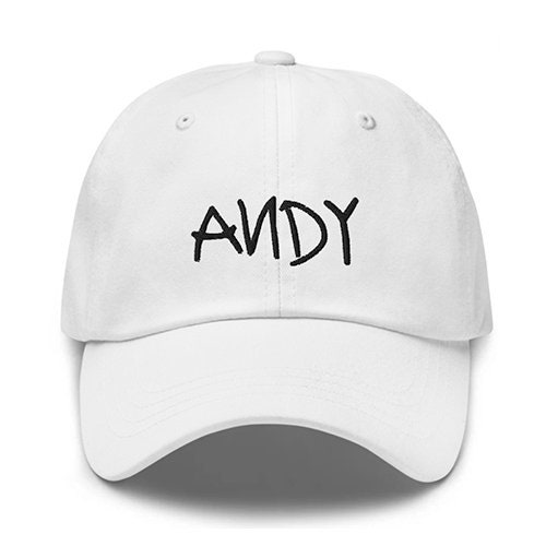 Toy Story ANDY Handwriting Embroidered Hat   Etsy 日本