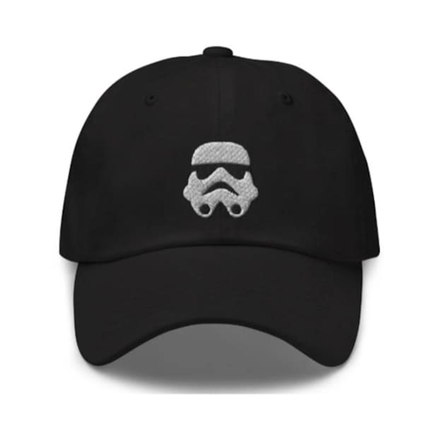 Star Wars "Stormtrooper" Embroidered Hat - "Dad Hat" Style - Over 30 Colors - Theme Park Hat - Galaxy's Edge
