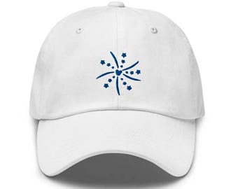 Mickey Fireworks (version 3) Embroidered Hat - "Dad Hat" Style - Over 30 Colors - Theme Park Hat - Pick Hat & Thread Color - Free Shipping