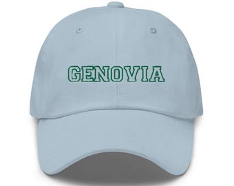 Genovia Embroidered Hat - "Dad Hat" Style - Over 30 Colors