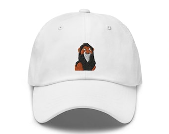 Lion King scar Embroidered Hat dad - Etsy