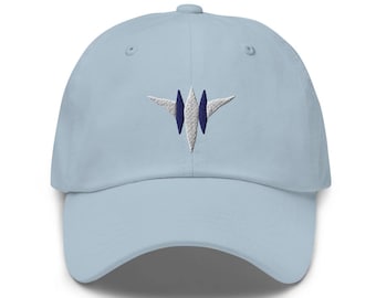 Starfox Ship Embroidered Hat - "Dad Hat" Style - Over 30 Colors - Free U.S. Shipping