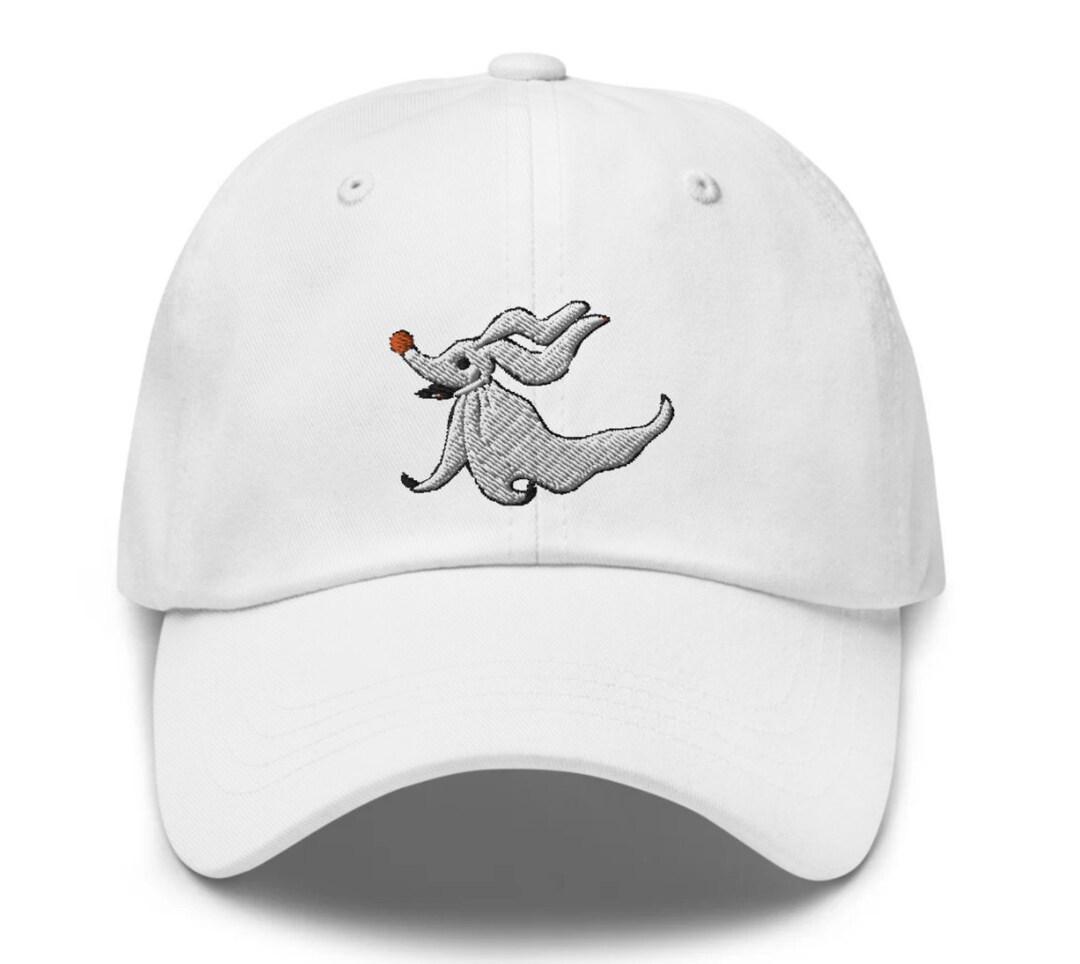 Zero Dog Embroidered Hat dad Hat Style Over 30 Colors Boo Bash Hat Not