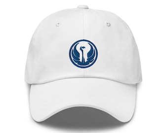 Old Republic Embroidered Hat - "Dad Hat" Style - Over 30 Colors - Galaxy's Edge - The Force Awakens - Mandalorian - Star Wars