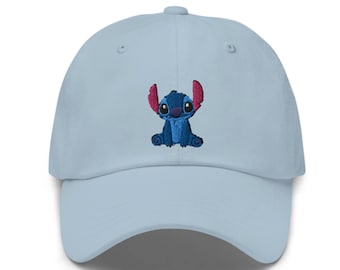 Stitch Embroidered Hat dad Hat Style 6 