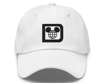 Retro D Park Logo - "Dad Hat" Style - Over 30 Colors - Theme Park Hat
