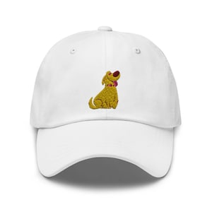 Dug Embroidered Hat - "Dad Hat" Style - Over 30 Colors - Theme Park Hat - Up Hat
