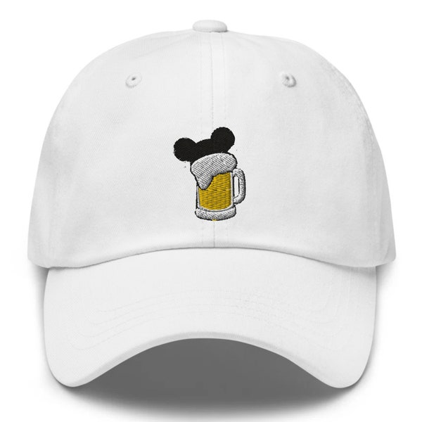 Mickey Drink Food Wine Festival Embroidered Hat - "Dad Hat" Style - Over 30 Colors - Theme Park Hat