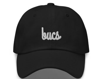 Tampa "bucs" Geborduurde Hoed - "Dad Hat" Stijl - 8 Kleuren - Tampa Girl Gift - TPA Women's Hat - Comfortabele Tampa Dad Hat