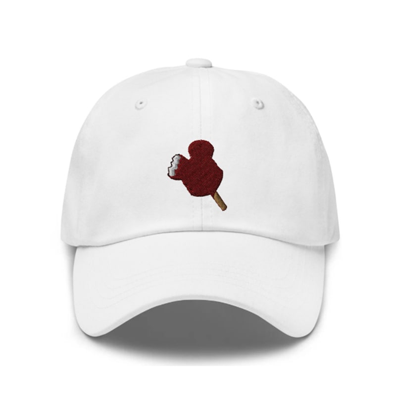 Mickey Ice Cream Bar Embroidered Hat Dad Hat Etsy