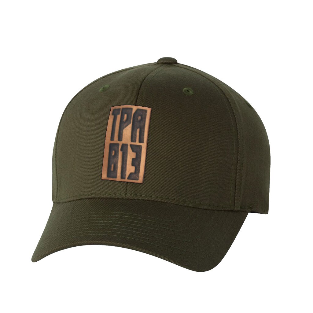 Tampa TPA-813 Stacked Leather Patch Hat Flexfit | Etsy
