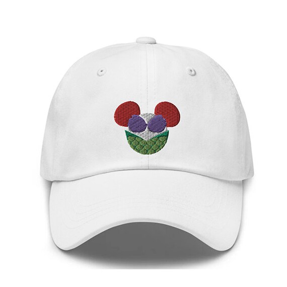 Little Mermaid Mickey Ears Embroidered 