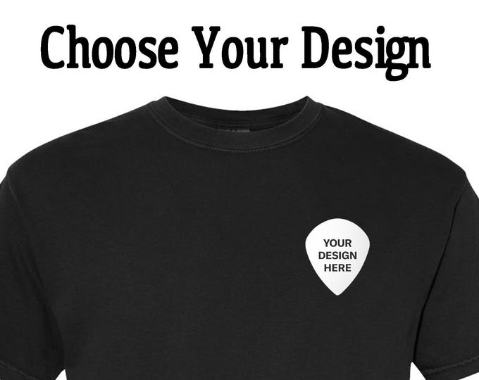 Featured listing image: CUSTOM Shirt | Choose Your Design and Colors | High-Quality Comfort Colors Shirt | Stitched, NOT Printed | Make Your Own Shirt