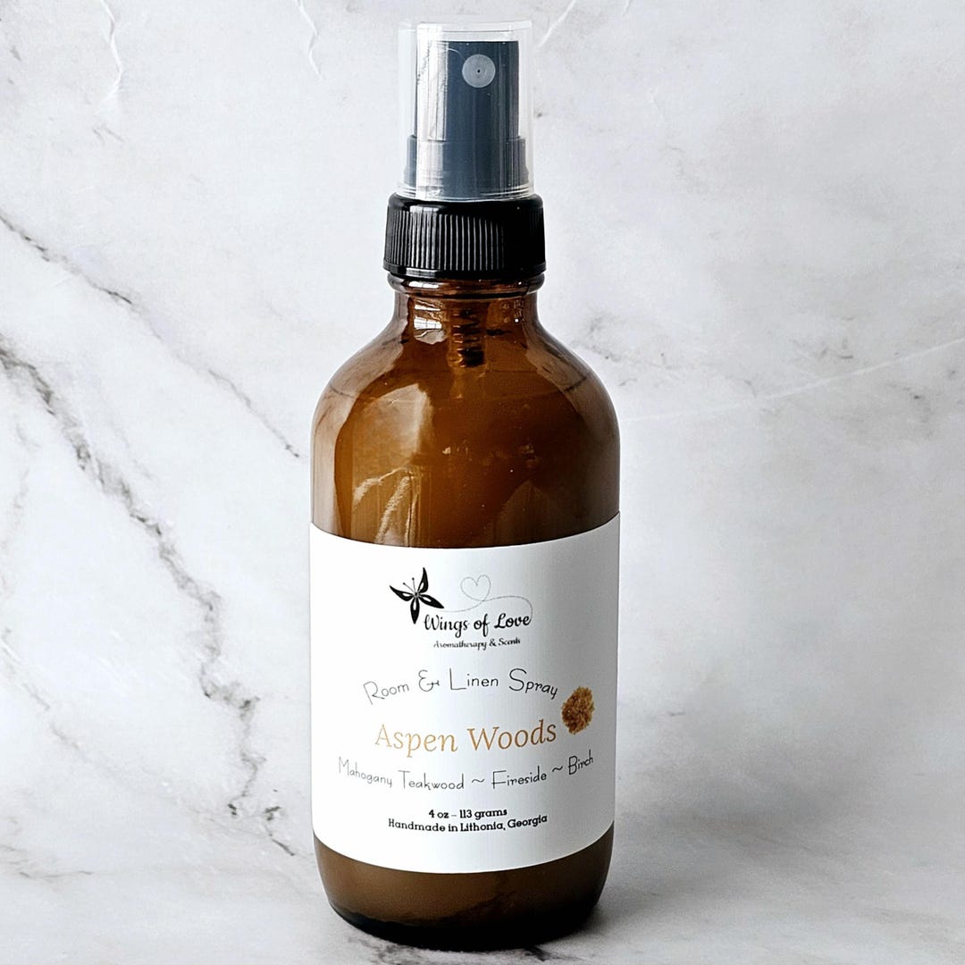 ASPEN WOOD {mahogany Teakwood Fireside Birch} Room Spray