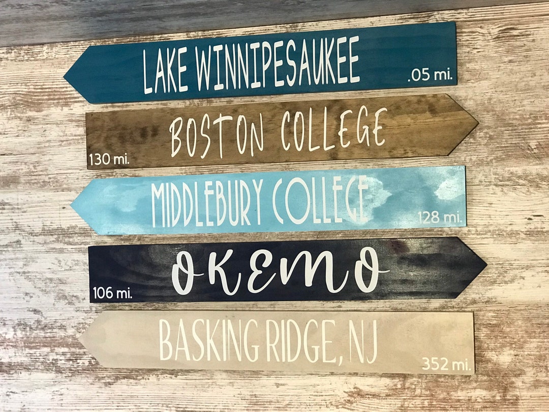 Arrow Signs, Directional Signs, Yard Signs, Destination Signs, Patio ...