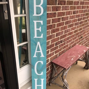 Beach Welcome Sign| Beach Porch Sign| Ocean Welcome Sign| Ocean Porch Sign| Beach Home Gift| Beach Housewarming Gift| Vacation Home Sign|
