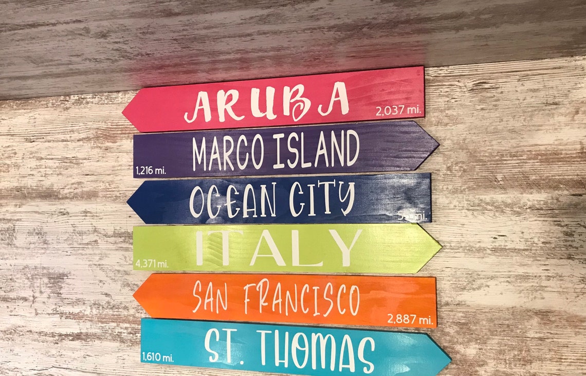 Arrow Signs, Directional Signs, Yard Signs, Destination Signs, Patio ...