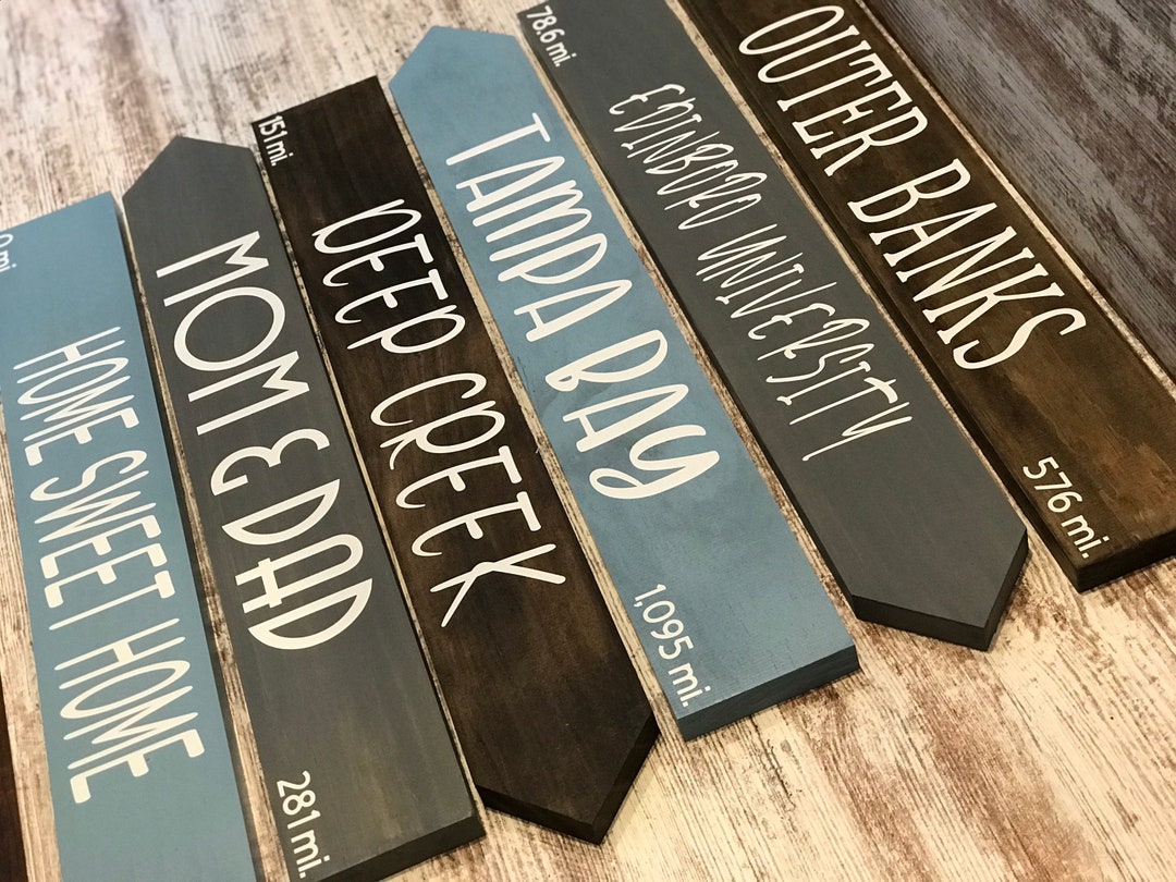 Arrow Signs, Directional Signs, Yard Signs, Destination Signs, Patio ...