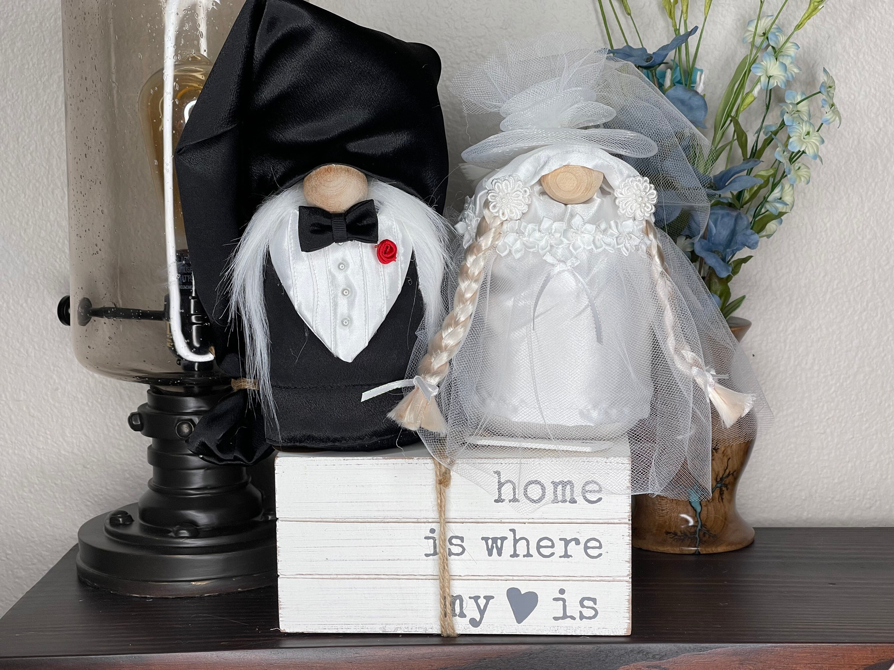 Bride and Groom Spiritual Gnome marriage gnomes love Etsy
