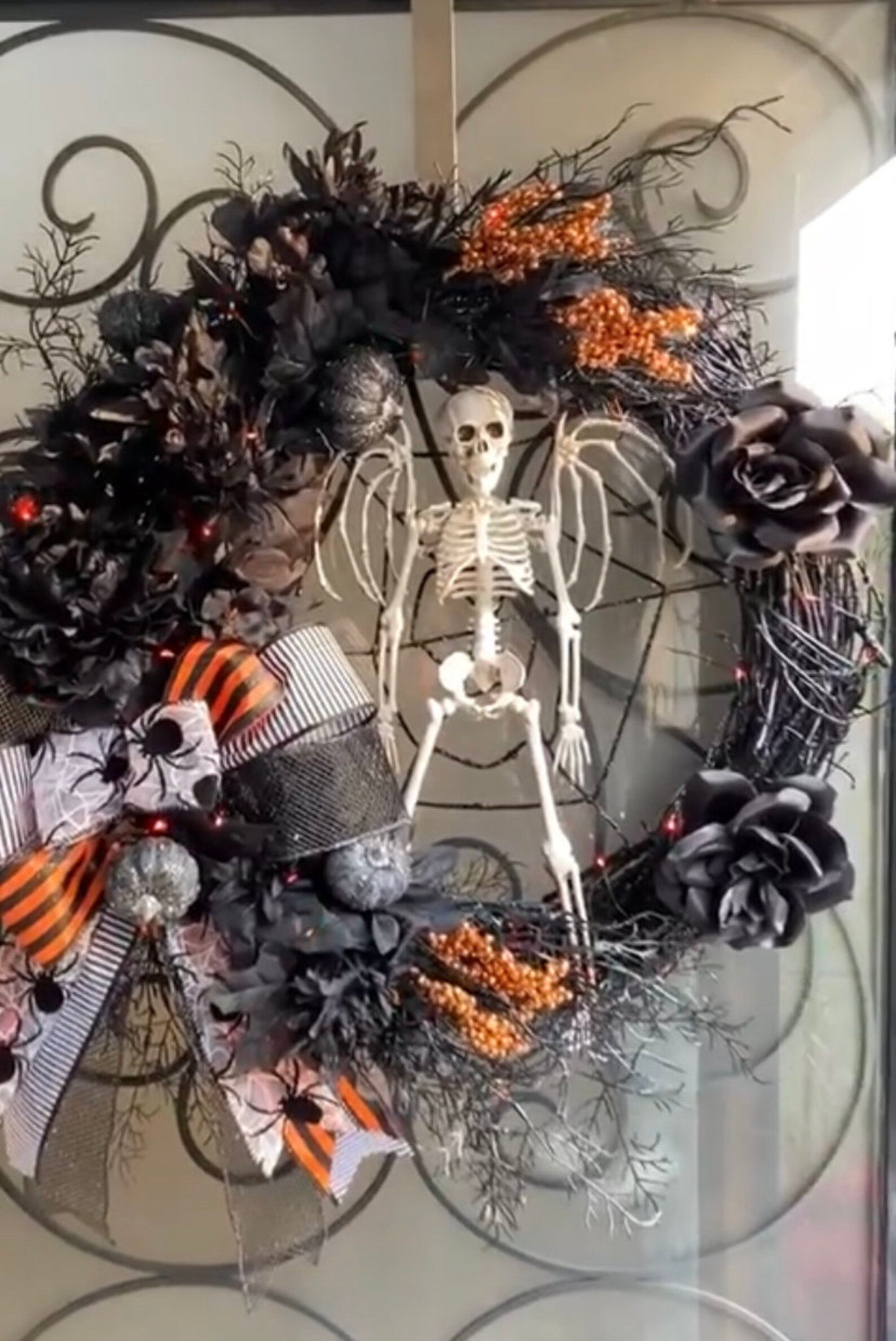 Halloween Wreath Etsy