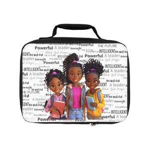 I am black girl magic Lunch Bag 2