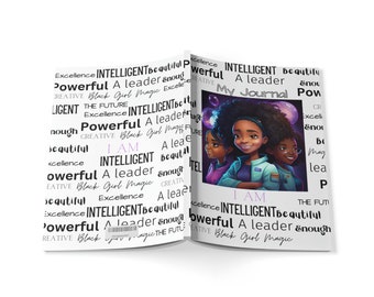 MY JOURNAL - I Am Black Girl Magic, Notebook, Gift For Her