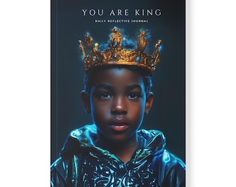 Daily reflection journal for young men prompted reflective writing journal