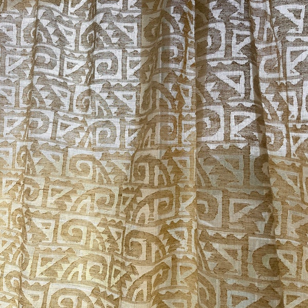 Indian cotton cutwork fabric patterned cotton scrim cotton gauze sheer cotton curtain fabric boho fabric ethnic imported fabric by the yard