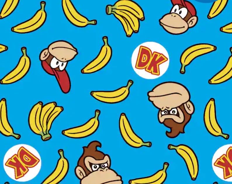 Super Mario Brothers Light Up Pillow, Kids Room Decor, Donkey Kong, Mario, Luigi, toys Design 4